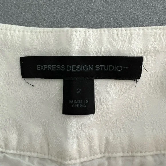 Express design studio cream color skirt, lined with pockets - Picture 6 of 6